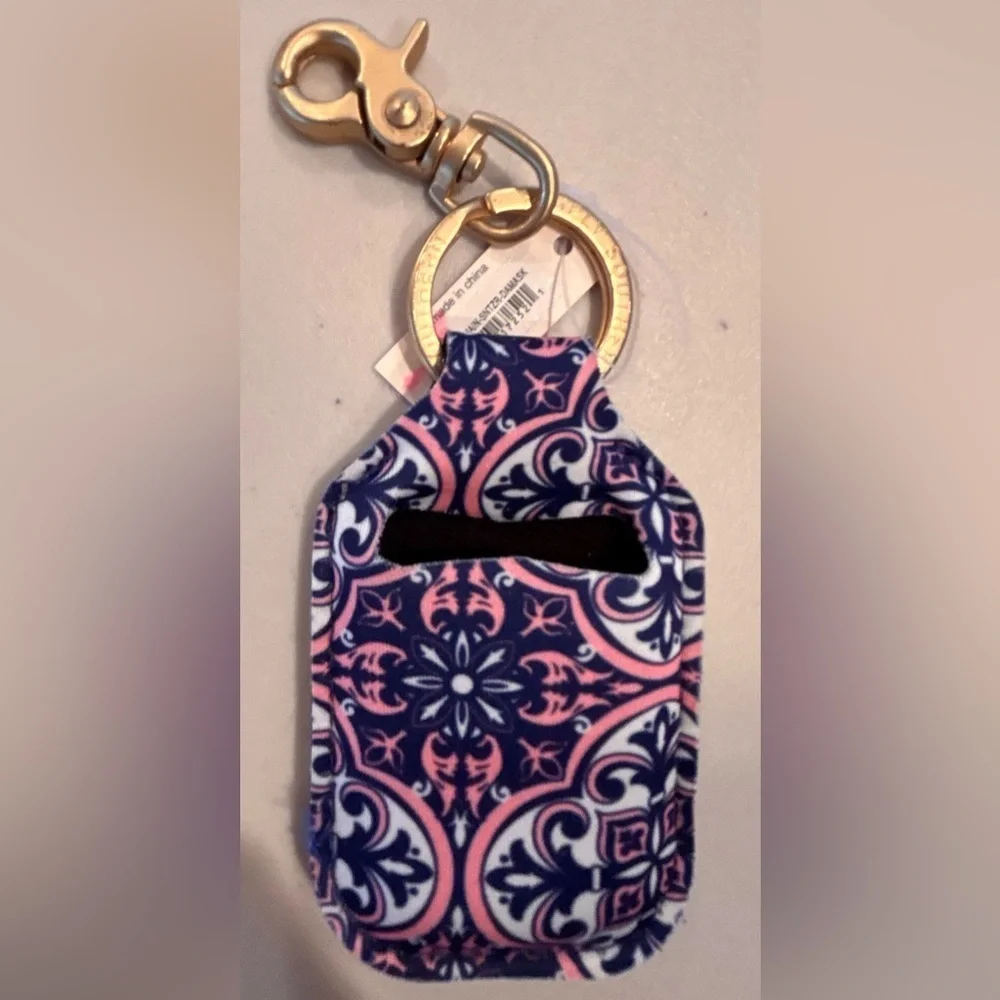 Simply Southern | Damask, key FOB, sanitizer, key chain.